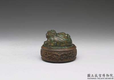 图片[3]-Weight in the shape of an auspicious animal, Han dynasty (206 BCE–220 CE)-China Archive